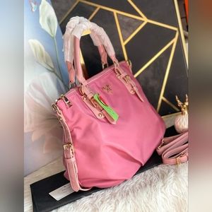Sold ! Prada tote with sling
